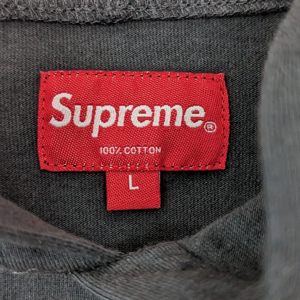 Supreme Black Hoodie Sweater Size Large - Picture 9 of 12